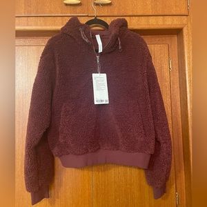 Lululemon textured 1/2 fleece